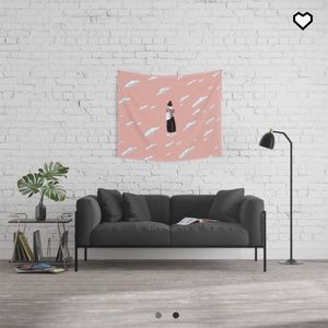 Solitude Wall Tapestry (MEDIUM 68”x80”)